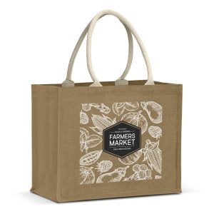 Natural Jute Handle Tote Bags