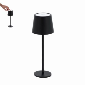 Stylish Black-Chrome Lamps