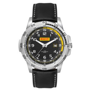 Fern Sports Watch I, Leather Strap