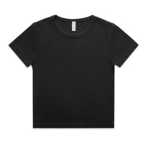 Wo’s Faded Organic Rib Tee