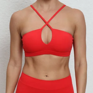Beautiful Cross Quick-drying Breathable Running Sports Underwear Yoga Bra