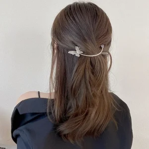 Butterfly Pearl Hair Clips Hairpins Ponytail Clip Hair Accessories