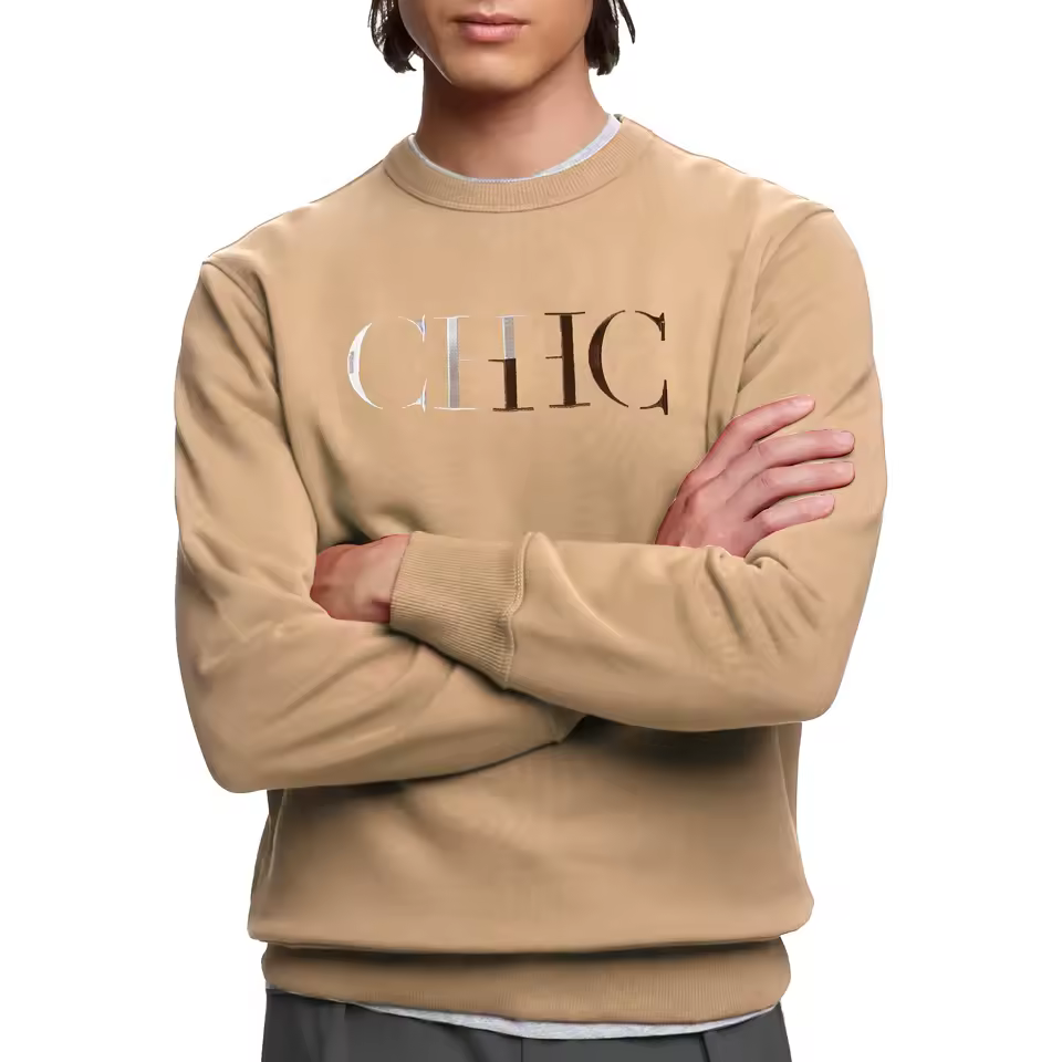 Casual Embroidery Pullover Streetwear Solid Sweatshirts