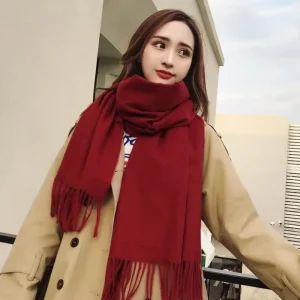 Casual Soft Multifunction Wraps Cashmere Scarf