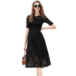 Elegant Sweet Flower Casual Party Dress