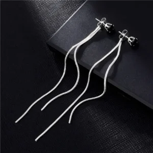 Fashion Tassel Long Earring