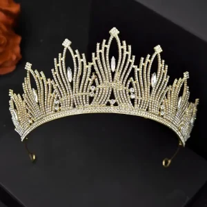 Rhinestone Fashion Crystal  Luxury Wedding Crown Tiaras