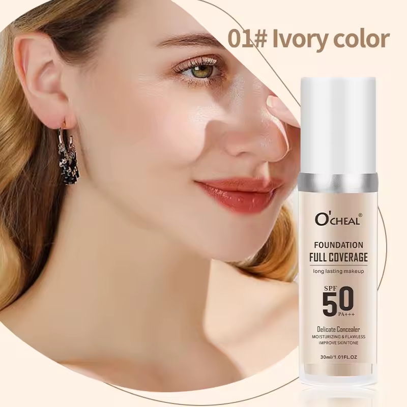 Long-Lasting Moisturizing Base Face Base Primer Cosmetics Color Changing Liquid Foundation