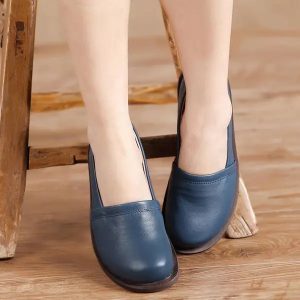Low Top Casual Outdoor Soft Slip On Flat Loafers