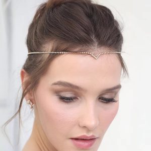Luxury Rhinestone Crystal Wedding Headband Decoration Bride Tiaras Vintage Jewelrys