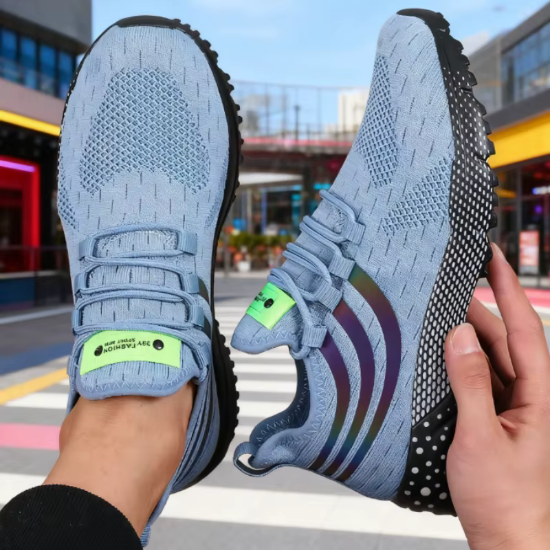 Comfortable Breathable Vulcanized Lightweight Non Slip Flat Designer Sneakers