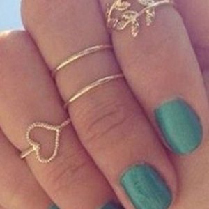 Metal Casual Knuckle Ring