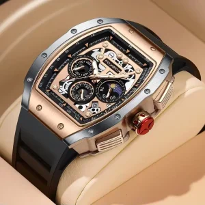 Military Quartz Chronograph Business Waterproof Sports Watch