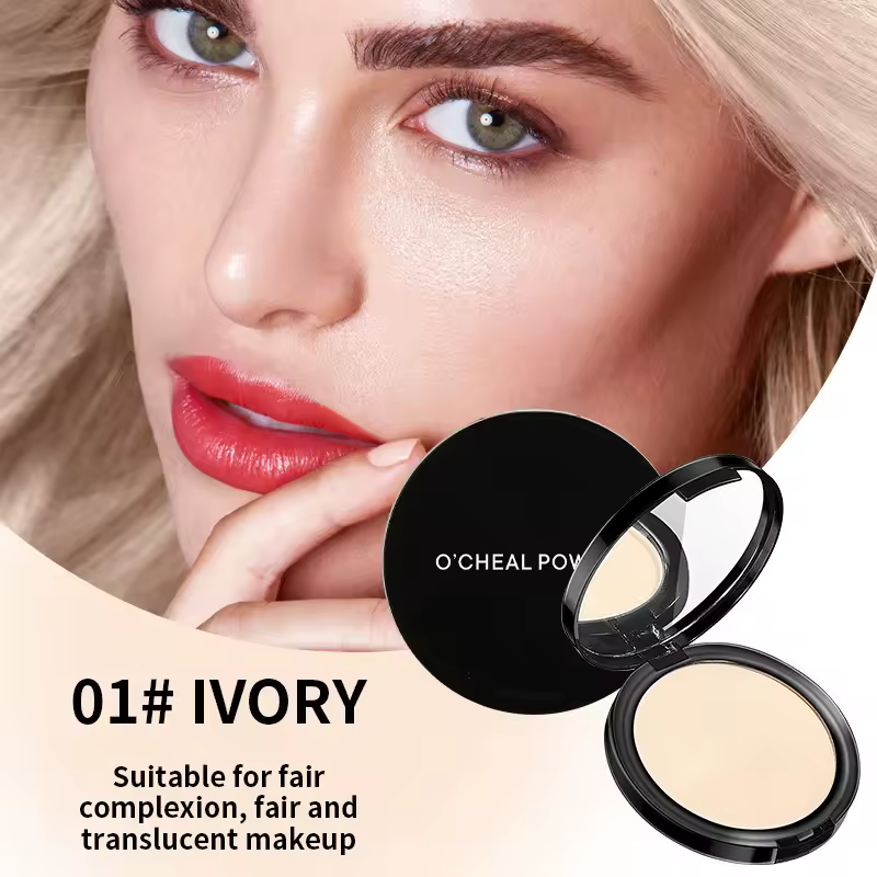 Oil Control Smoothing Finishing Long-Lasting Natural Coverage Matte Concealer Pressed Powder