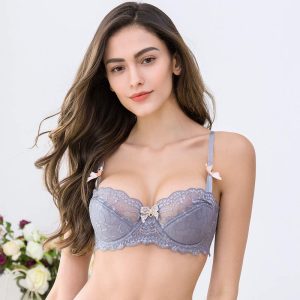 Ultra-thin push up lace underwire bras