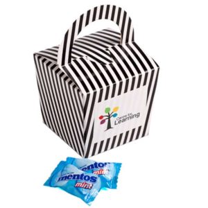 Custom Branded Noodle box with Mentos