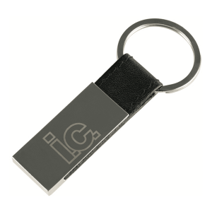 Personalised Logo Keyring Hudson