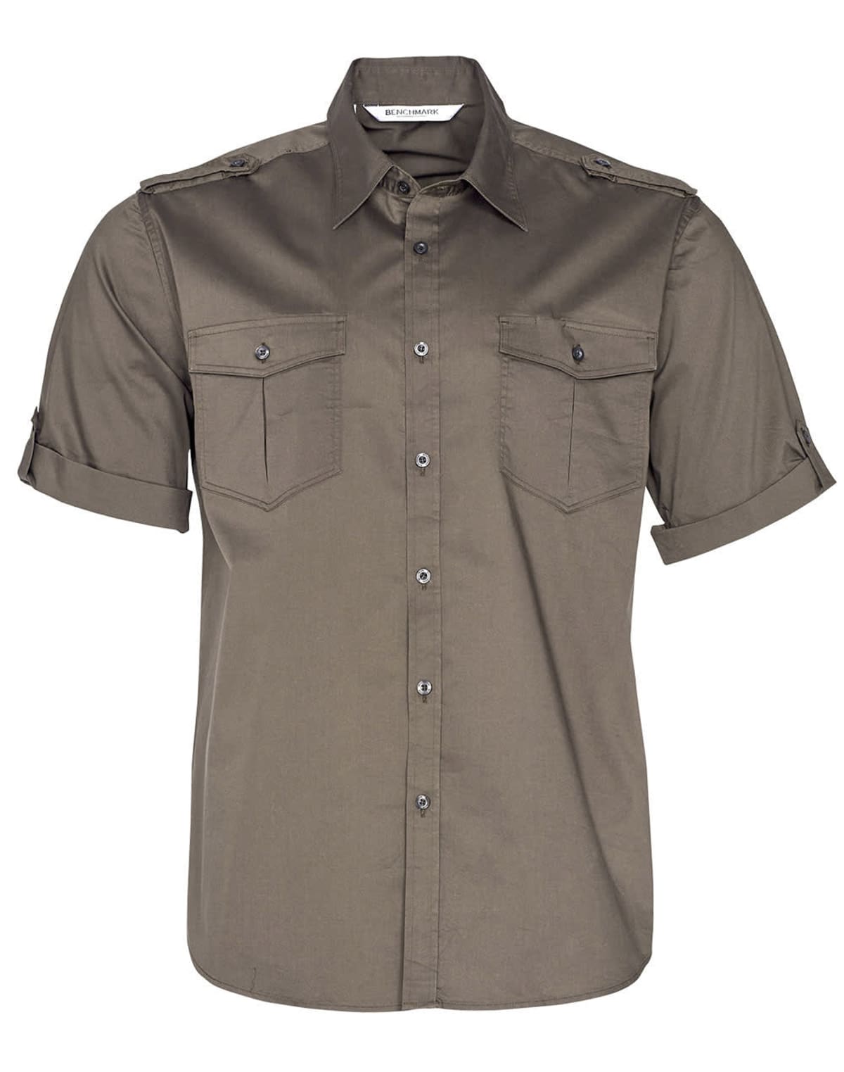 Military style short sleeve shirt - Image 6