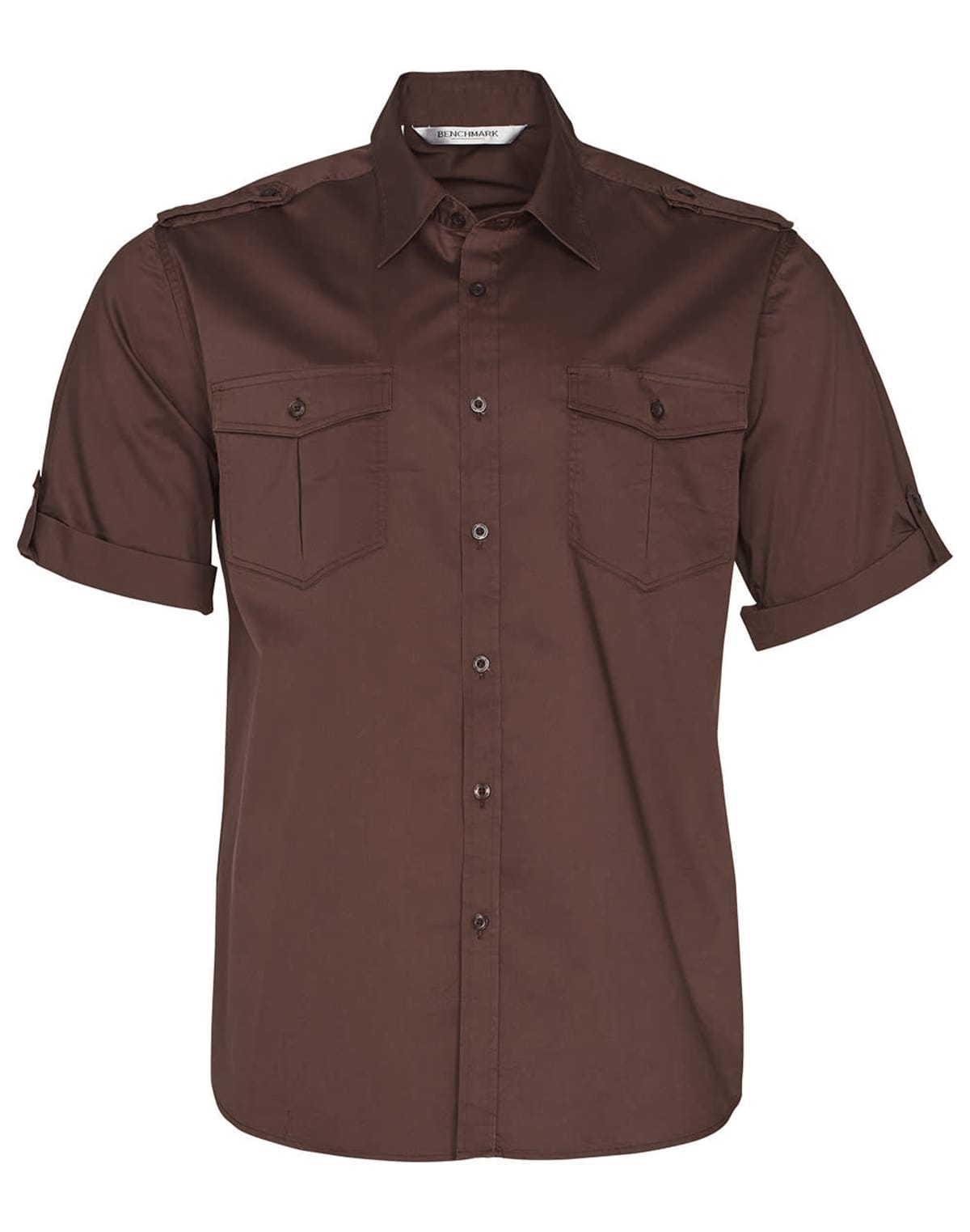 Military style short sleeve shirt - Image 7